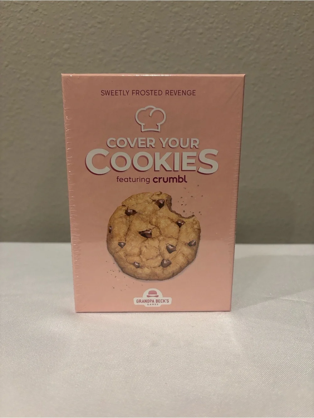Grandpa Beck’s Cover Your Cookies Featuring Crumbl Card Game NEW Sealed